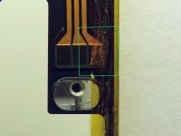 Spindle motor contact blocked by tape.JPG