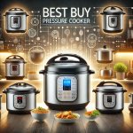 A comprehensive guide to the best buy pressure cookers showcasing features, designs, and benefits in a modern kitchen setting.