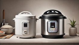 Rice cooker vs instant pot comparison.